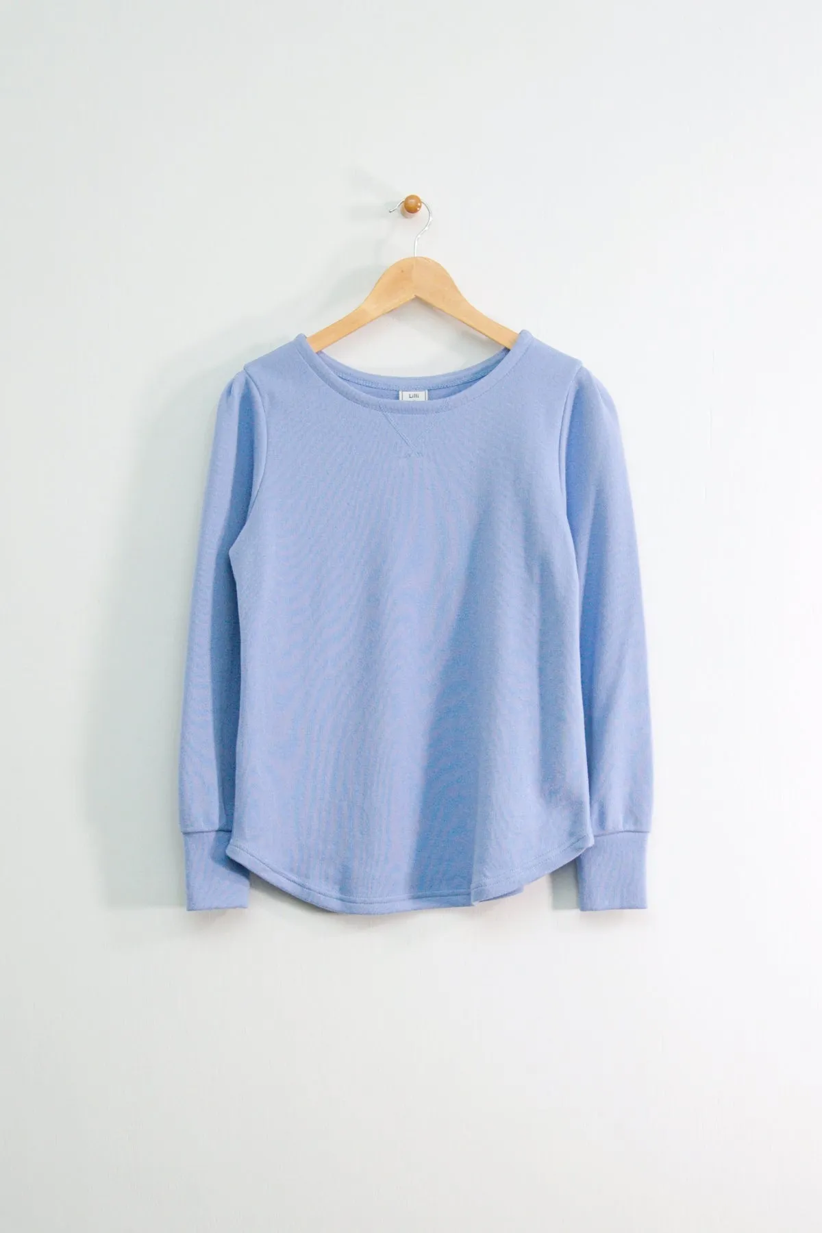 25" Ruched Shoulder Sweater