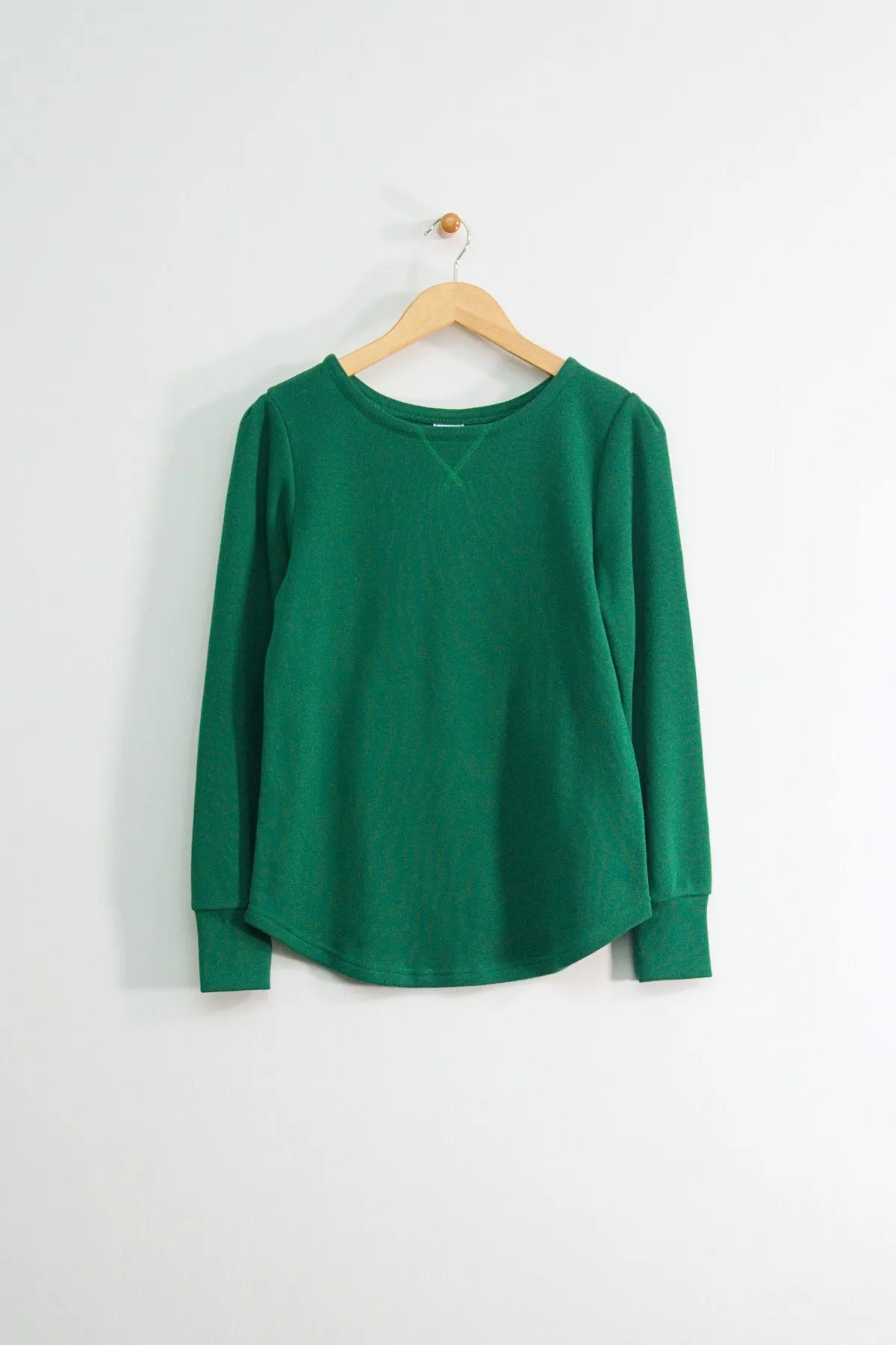 25" Ruched Shoulder Sweater