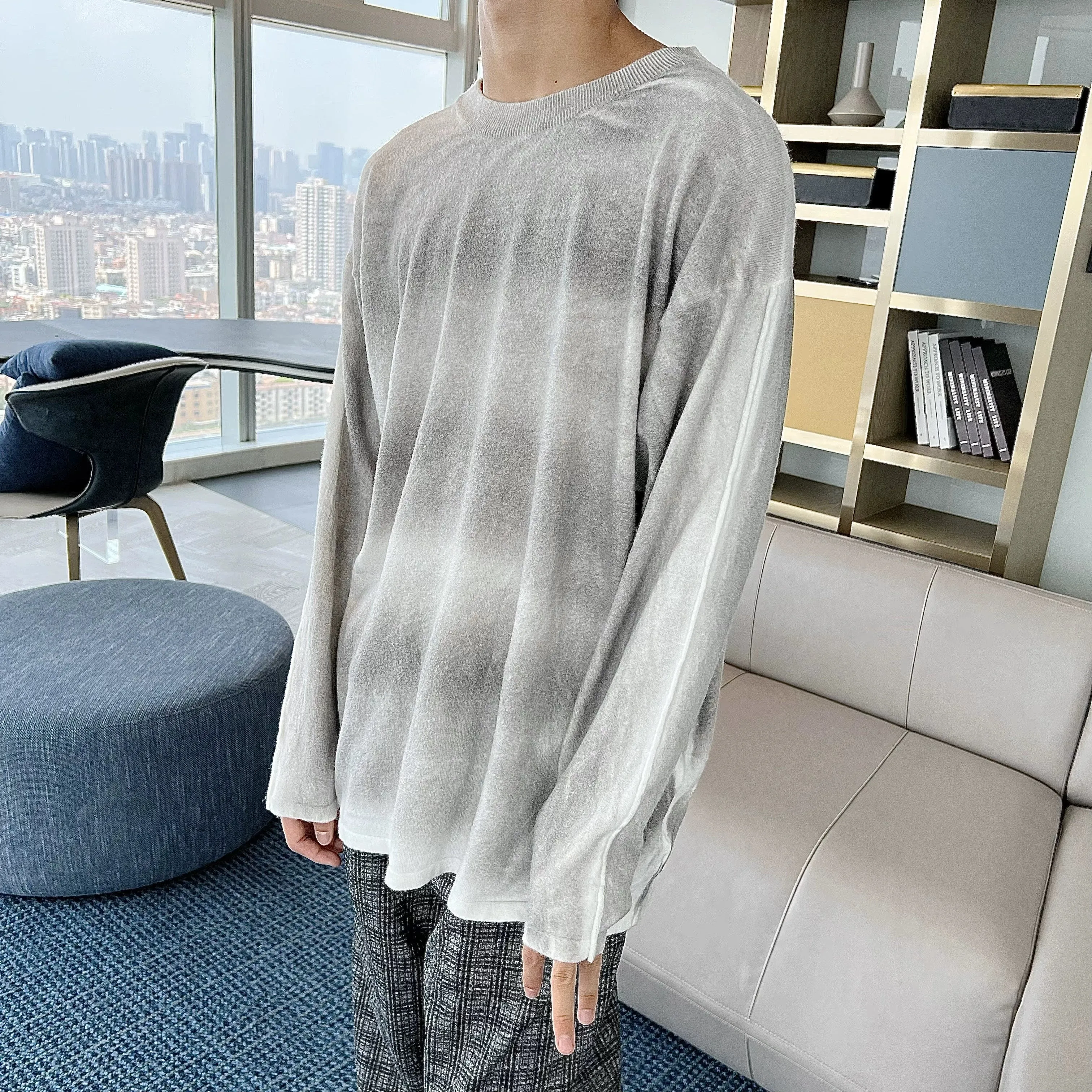 abc Faded Stripes Sweater