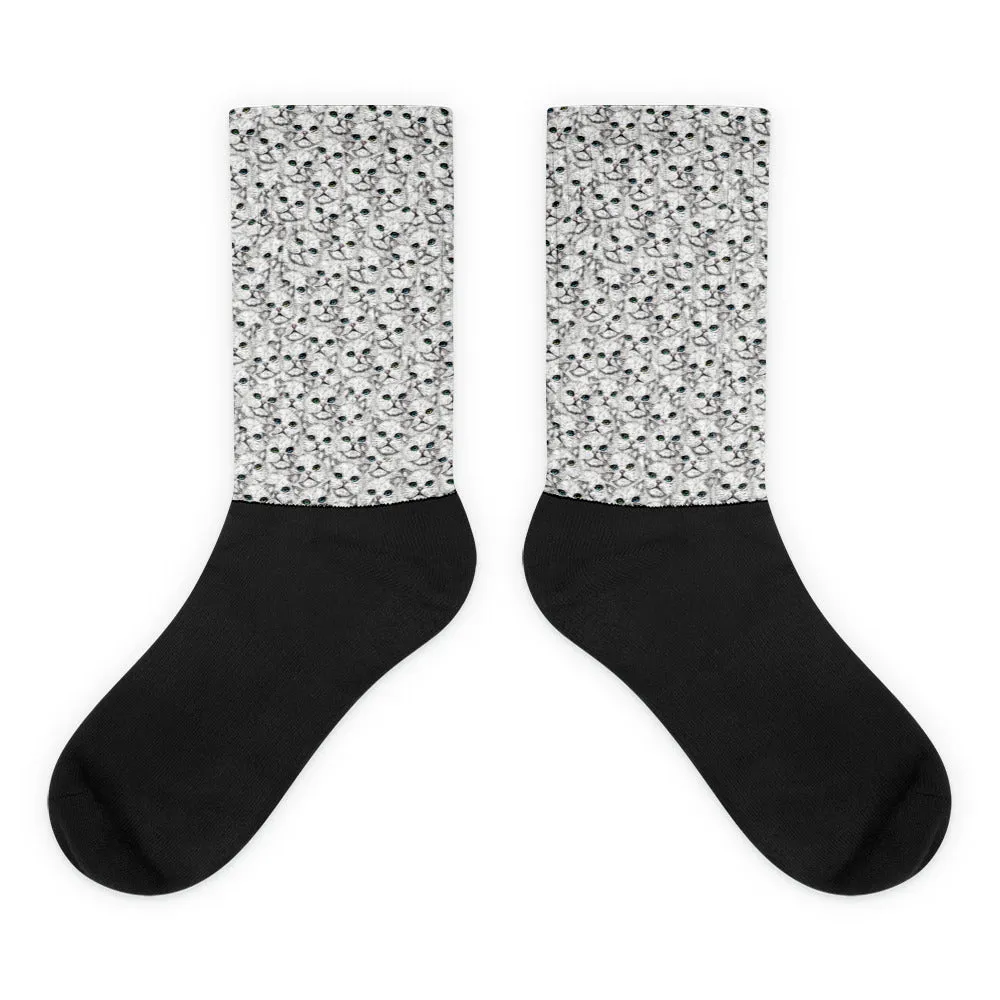 ANGORA FACES Socks