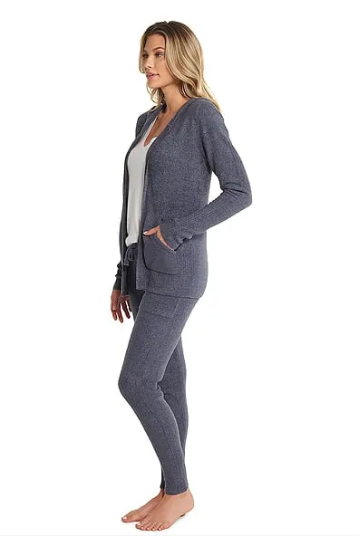 Barefoot Dreams - CozyChic Lite Women's Zip-Up Hoodie Pacific Blue