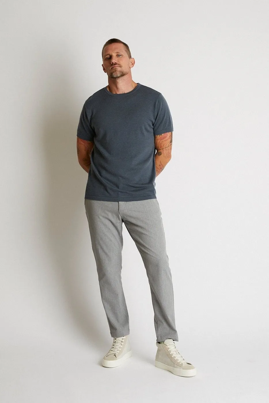   Beryll Matteo Cashmere Shirt  Dark Cloud