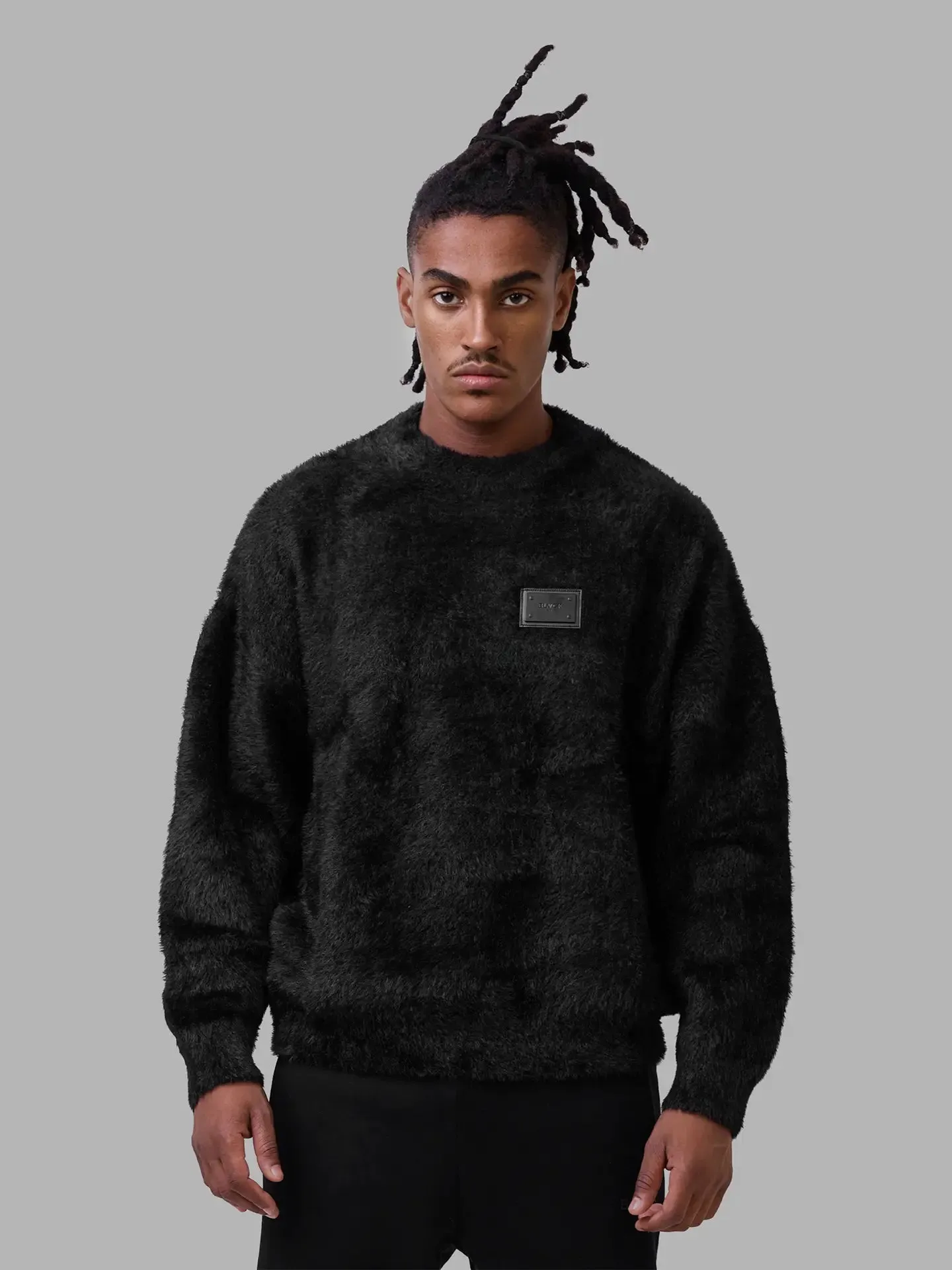 Blvck Mohair Branded Sweater