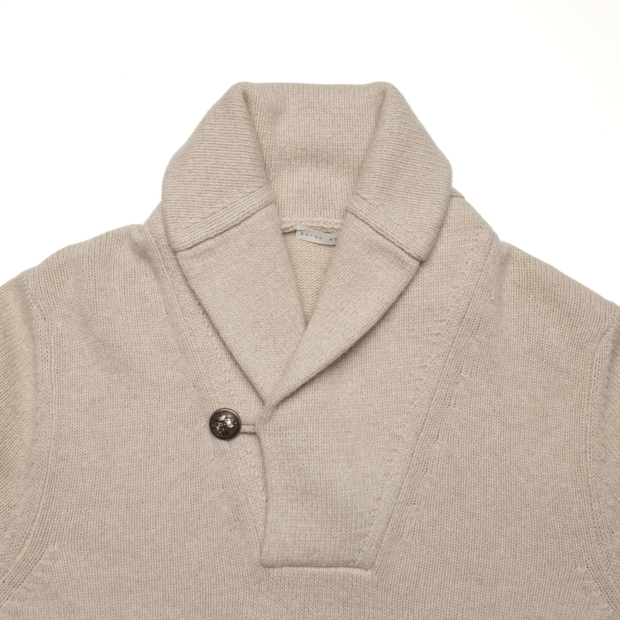 Cashmere Shawl Collar Sweater