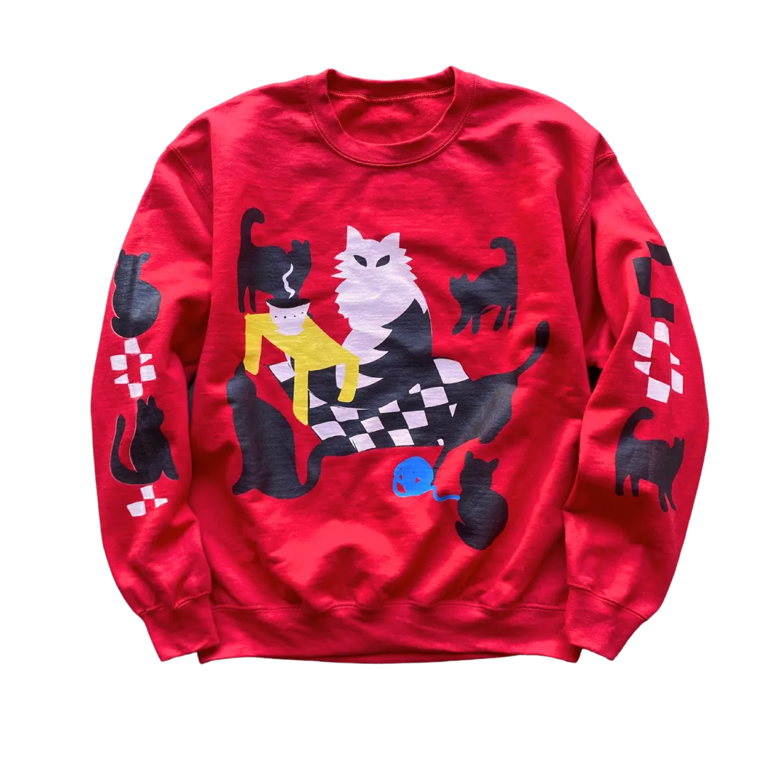 Cat Family Crewneck