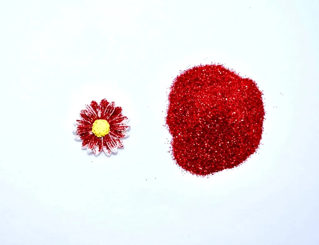 Christmas Red Fine Glitter Dust