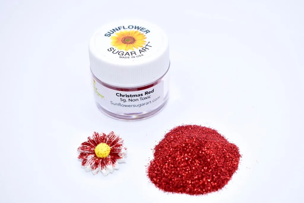 Christmas Red Fine Glitter Dust