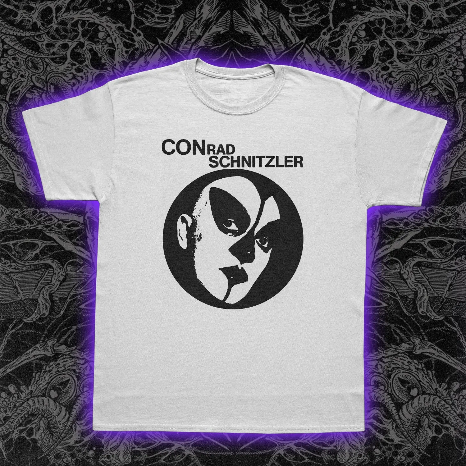 Conrad Schnitzler Face Slim Fit Tee