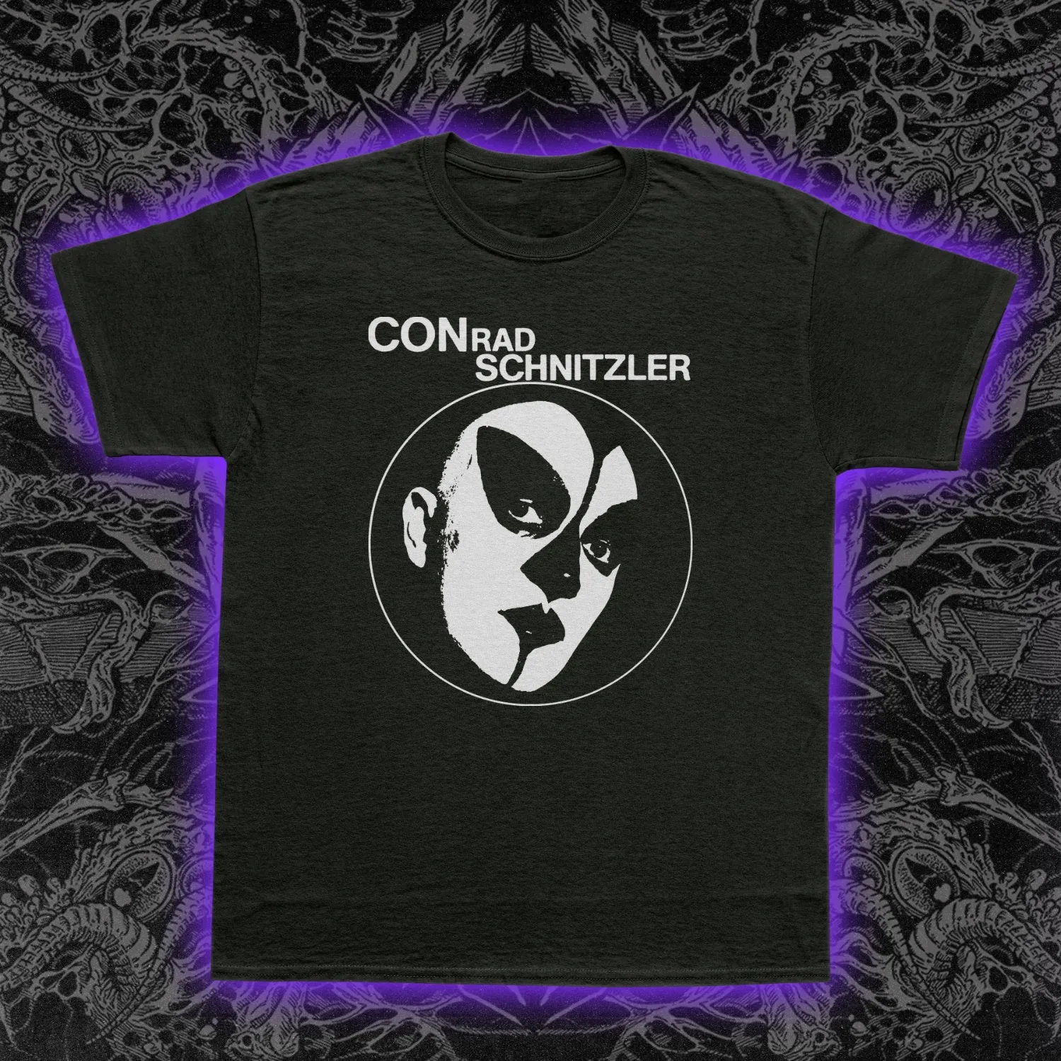 Conrad Schnitzler Face Slim Fit Tee