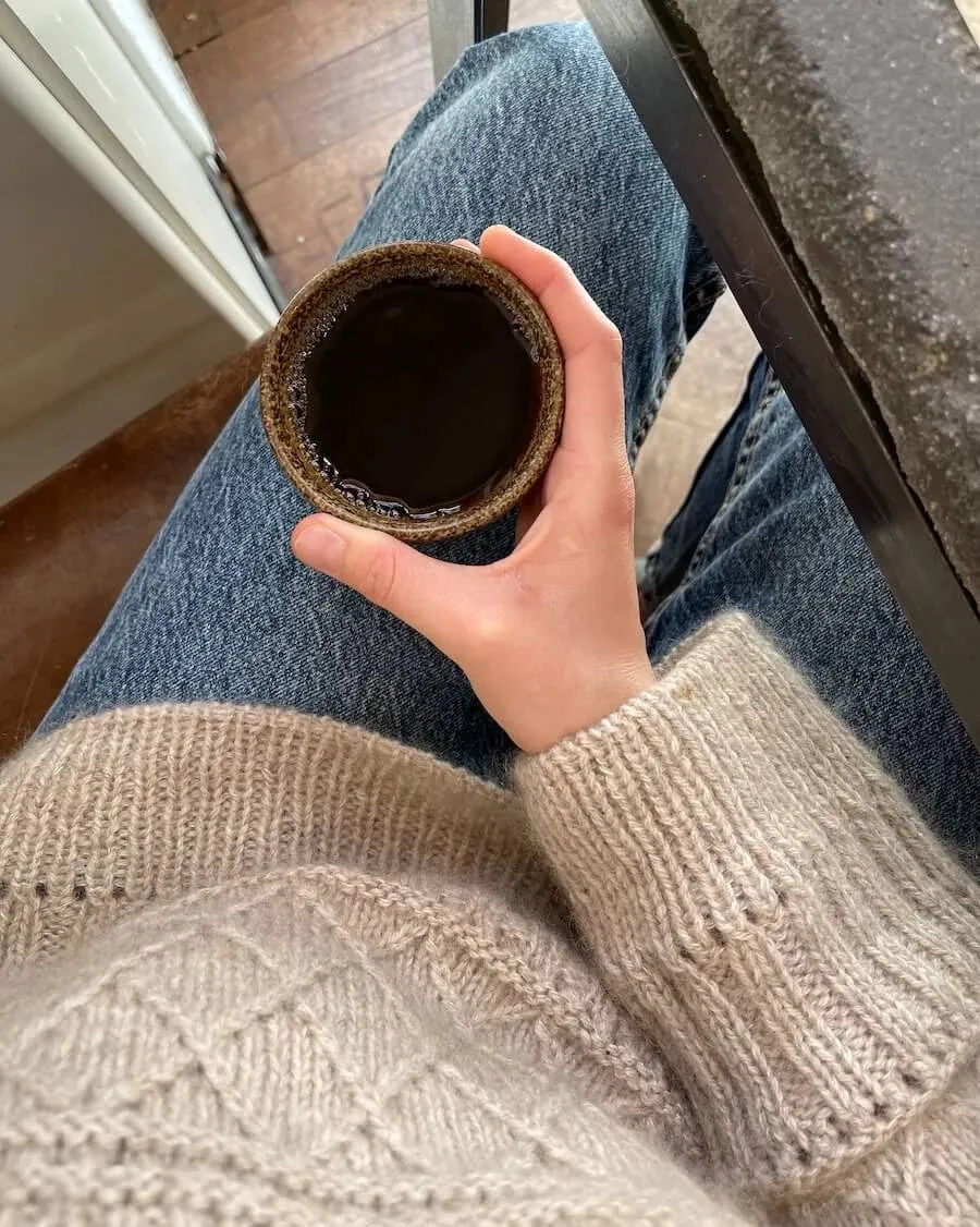 Ingrid sweater by PetiteKnit, No 1 knitting kit
