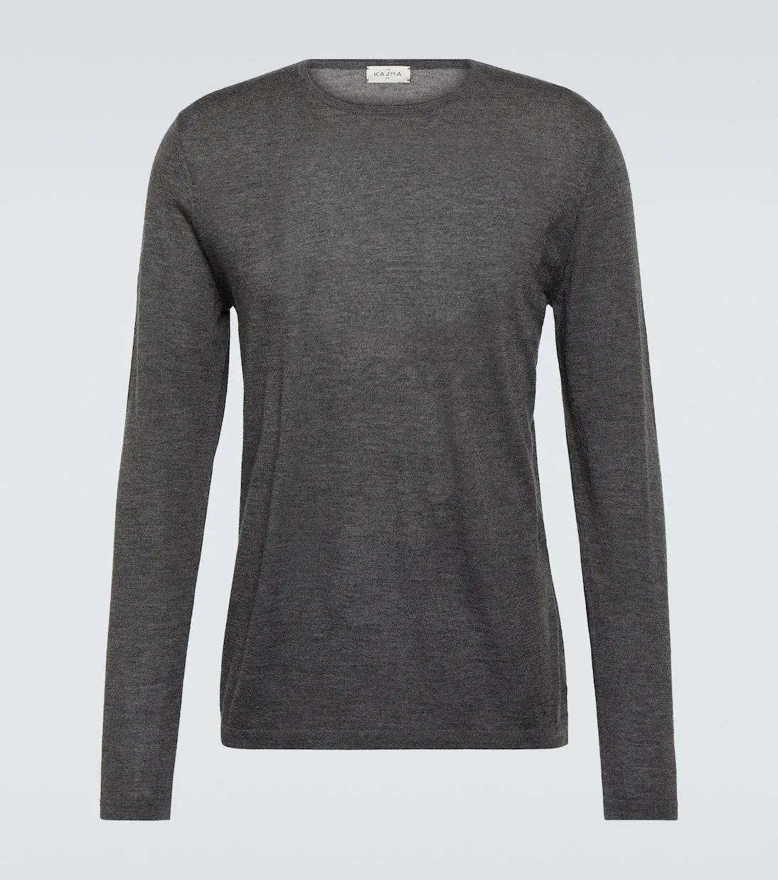 Le Kasha Kyoto cashmere T-shirt, gray