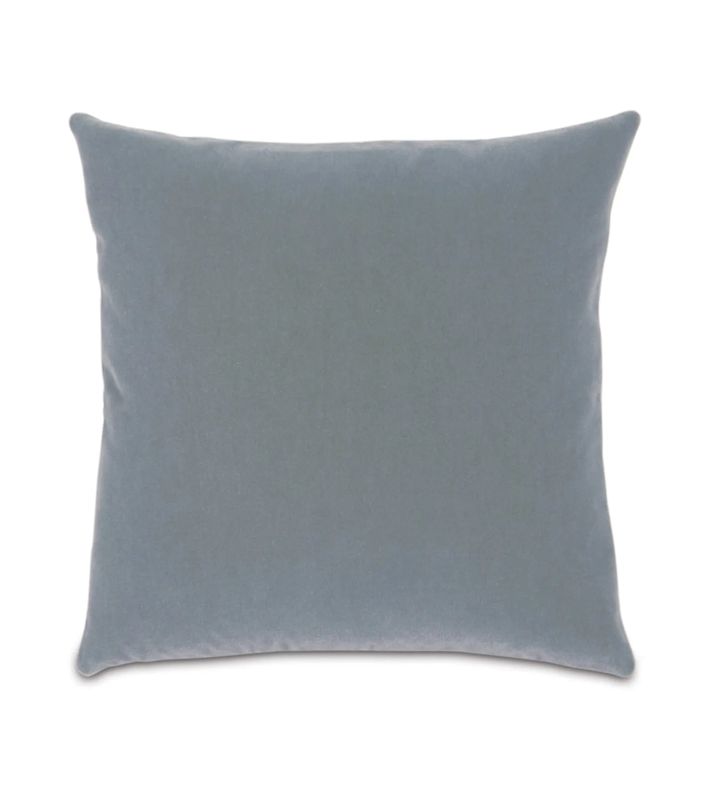 Luxury Mohair Decorative Pillow Cover in Skyway