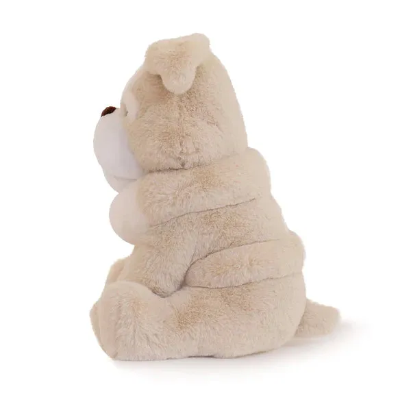 O.B Designs Boris Bulldog Soft Toy (Angora) 10"/ 26cm