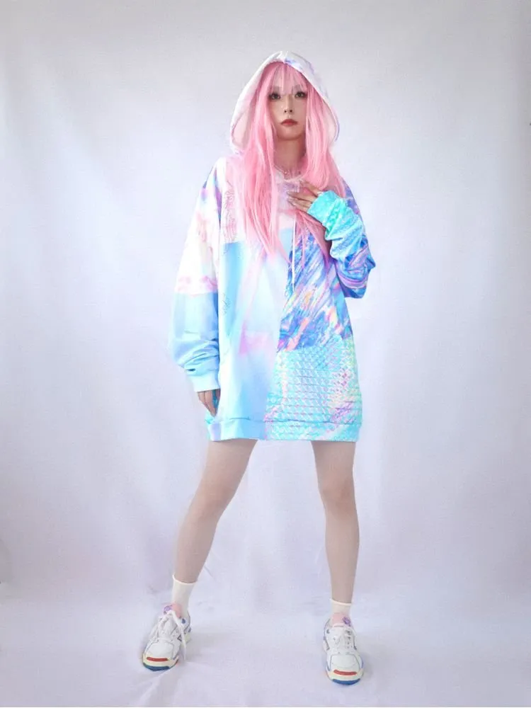 Original Design Printed Hooded Sweater【s0000001041】