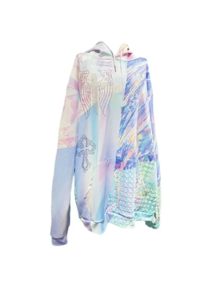 Original Design Printed Hooded Sweater【s0000001041】