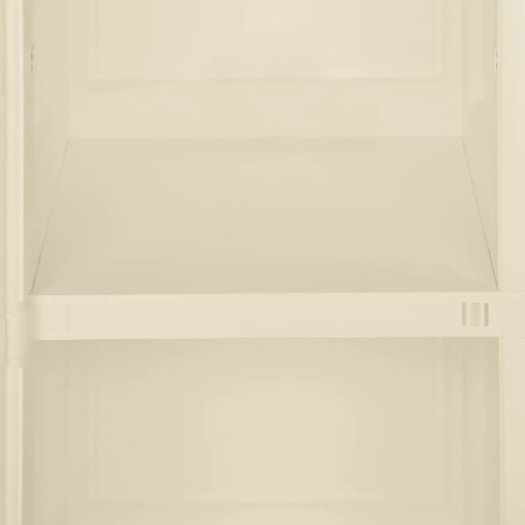 Plastic Cabinet 40x43x85.5 cm Wood Design Angora White