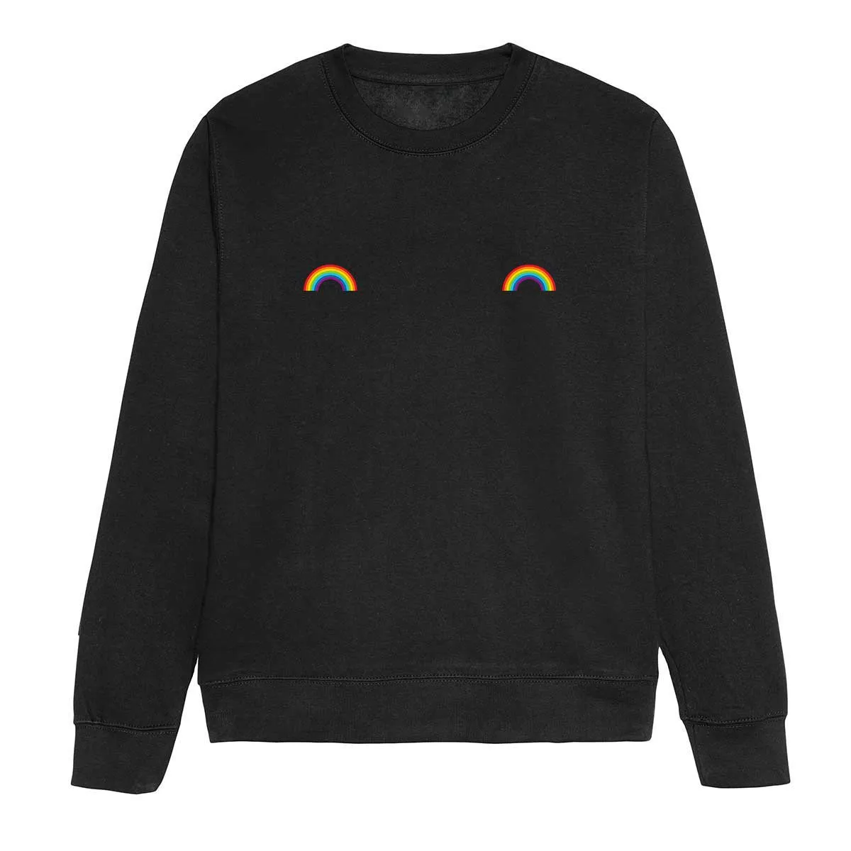 Pride Rainbow Nipple LGBTQ  Pride Sweatshirt