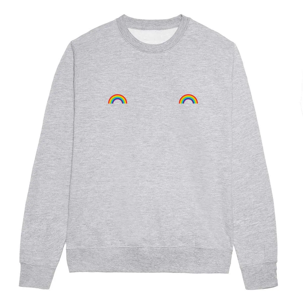 Pride Rainbow Nipple LGBTQ  Pride Sweatshirt