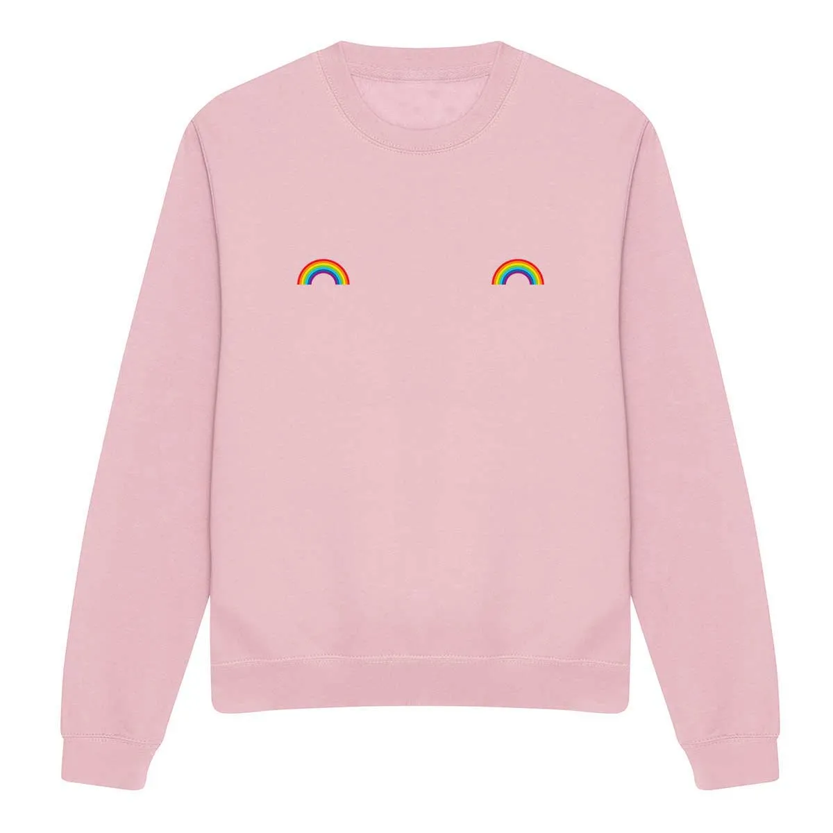 Pride Rainbow Nipple LGBTQ  Pride Sweatshirt