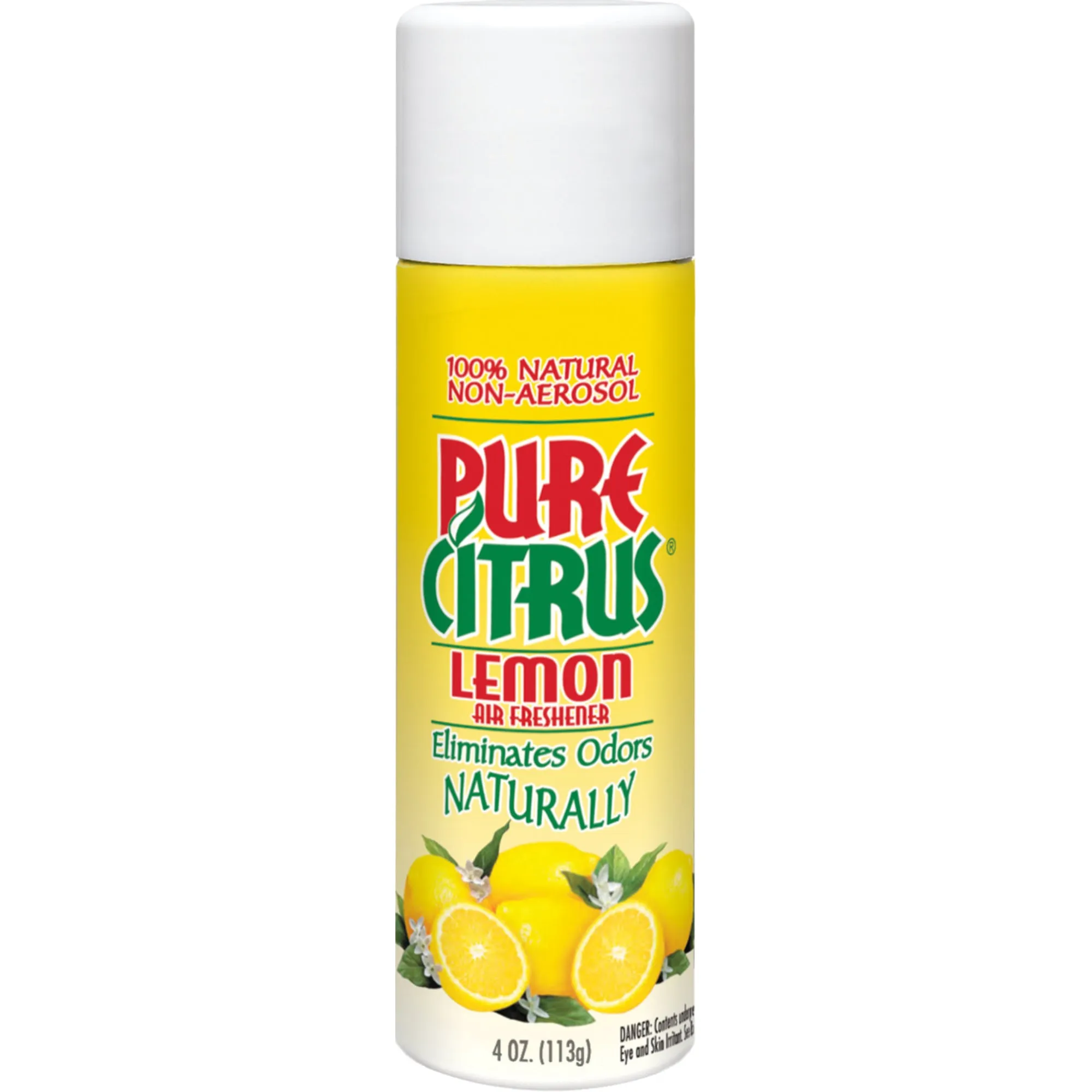 Pure Citrus Lemon Air Freshener Spray, 100% Natural, Non-Aerosol, 4 oz