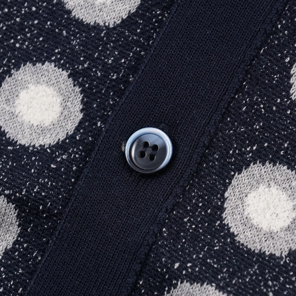 Roda Patterned Cardigan Sweater Vest