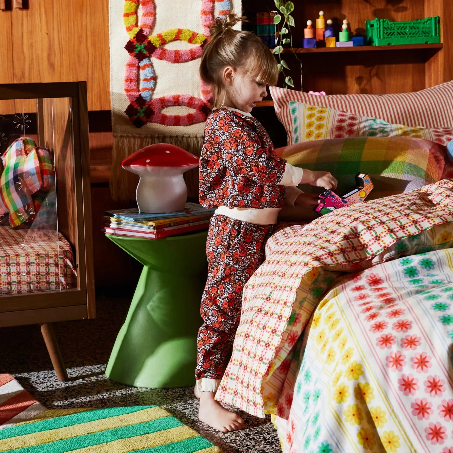 Sage x Clare Mini Florentine Sweater