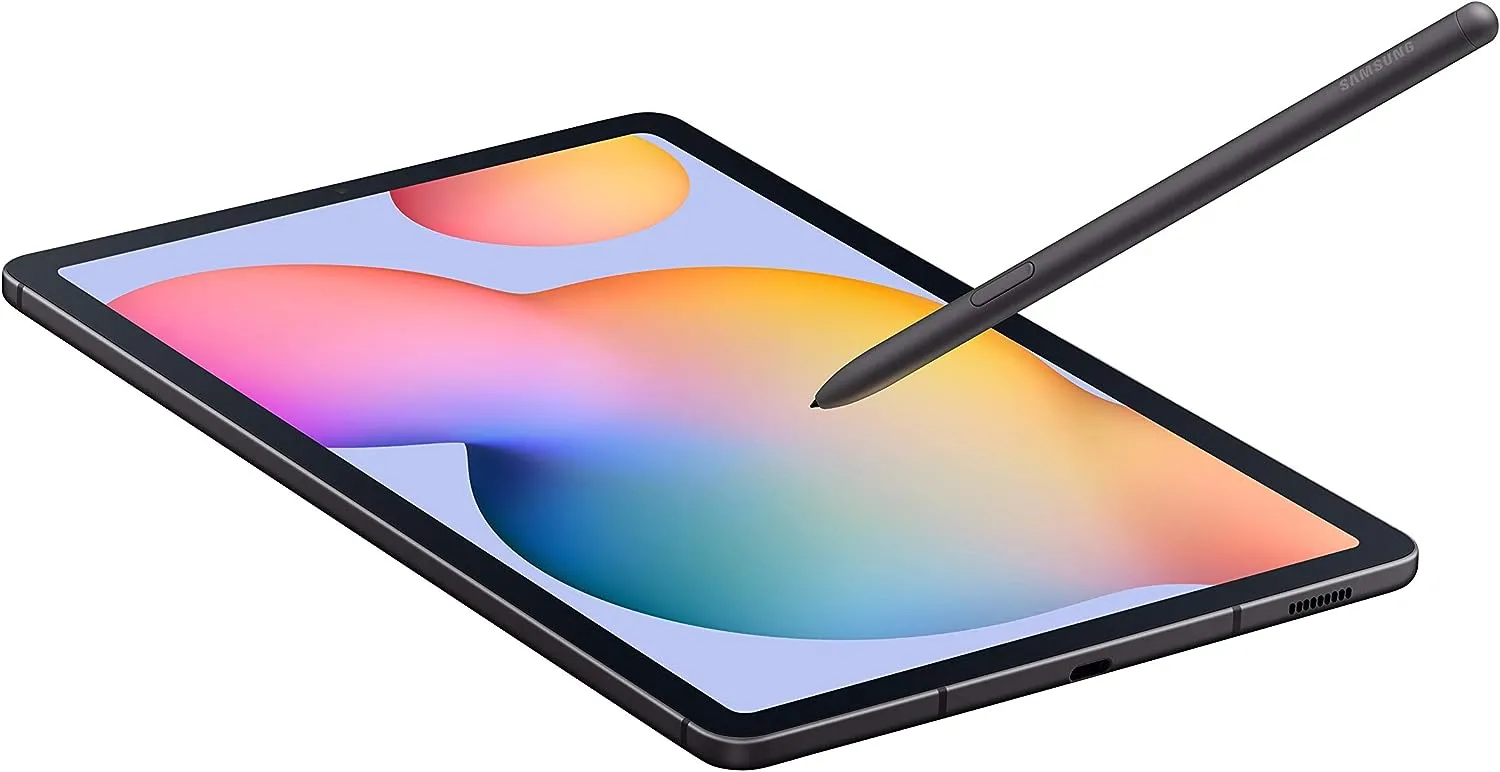Samsung Galaxy Tab S6 Lite 2024 Edition Gray 10.4" 64GB WiFi Android Tablet w/S Pen, slim metal design, dual speakers, 8MP 5MP (Canadian Version)