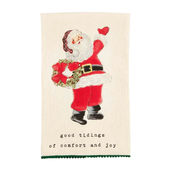 Santa and Reindeer Hand Towel 4 Styles