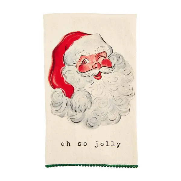 Santa and Reindeer Hand Towel 4 Styles