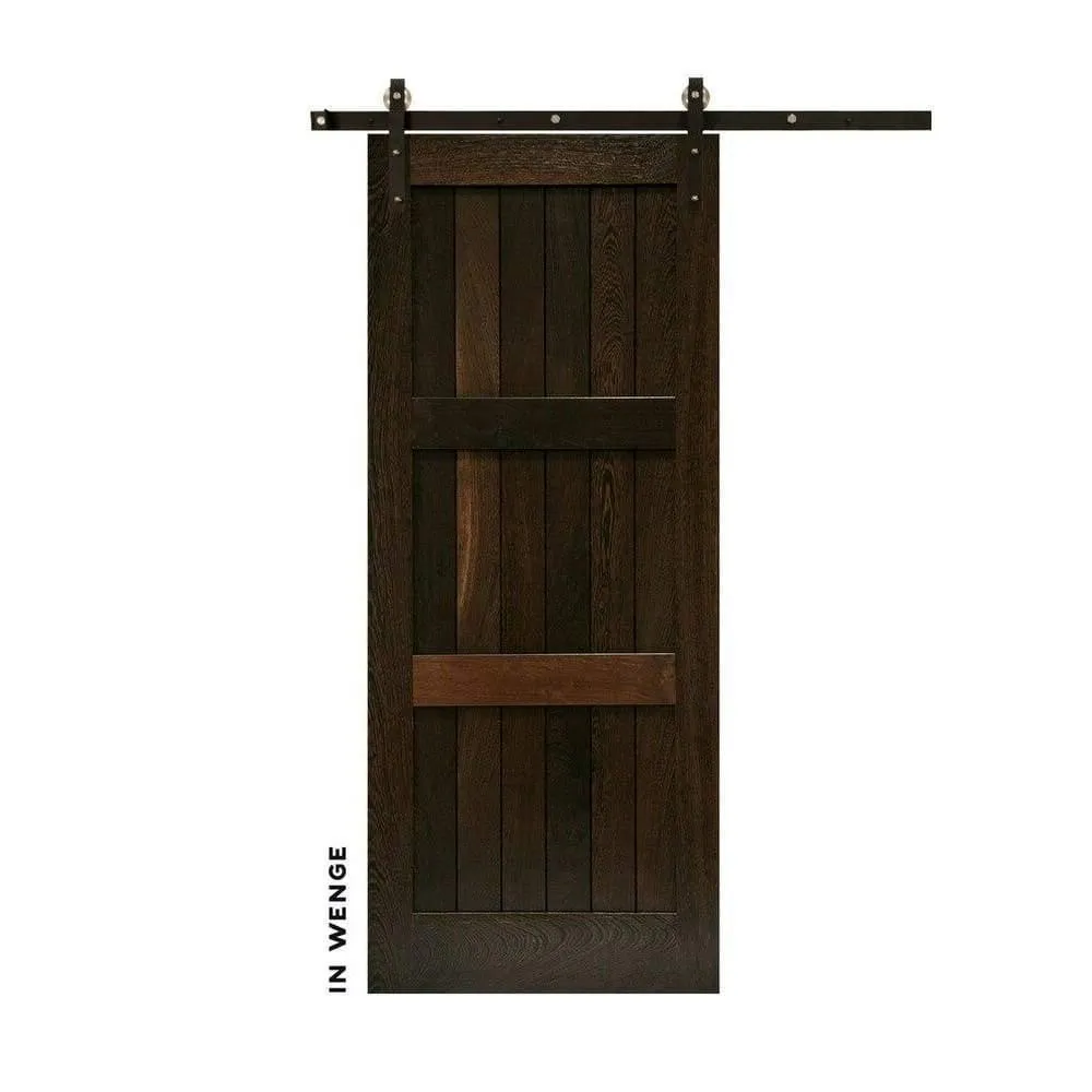 Shaker Three Panel Interior Swinging Door