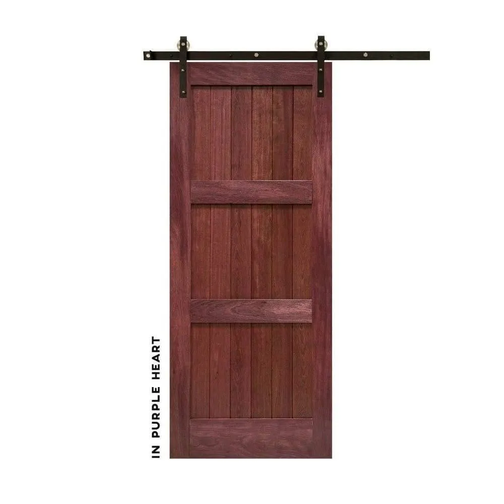 Shaker Three Panel Interior Swinging Door
