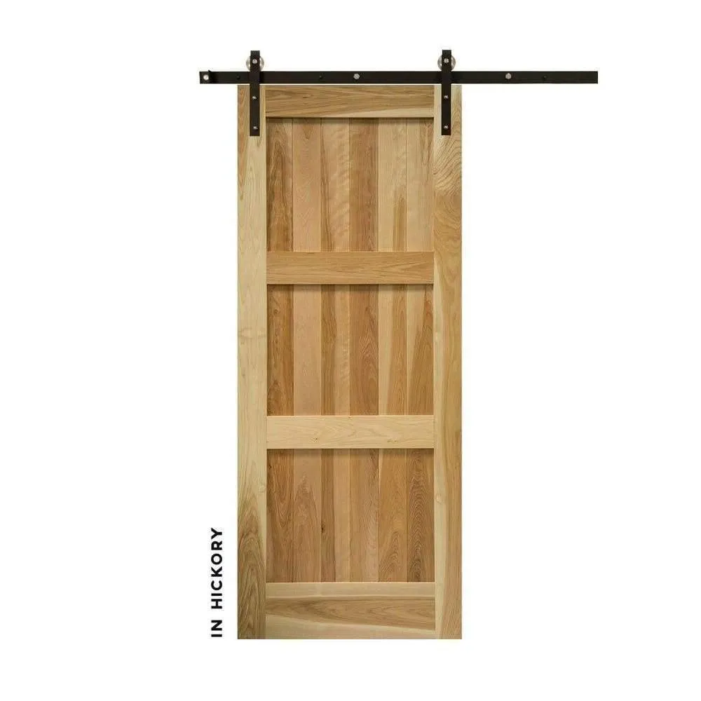 Shaker Three Panel Interior Swinging Door