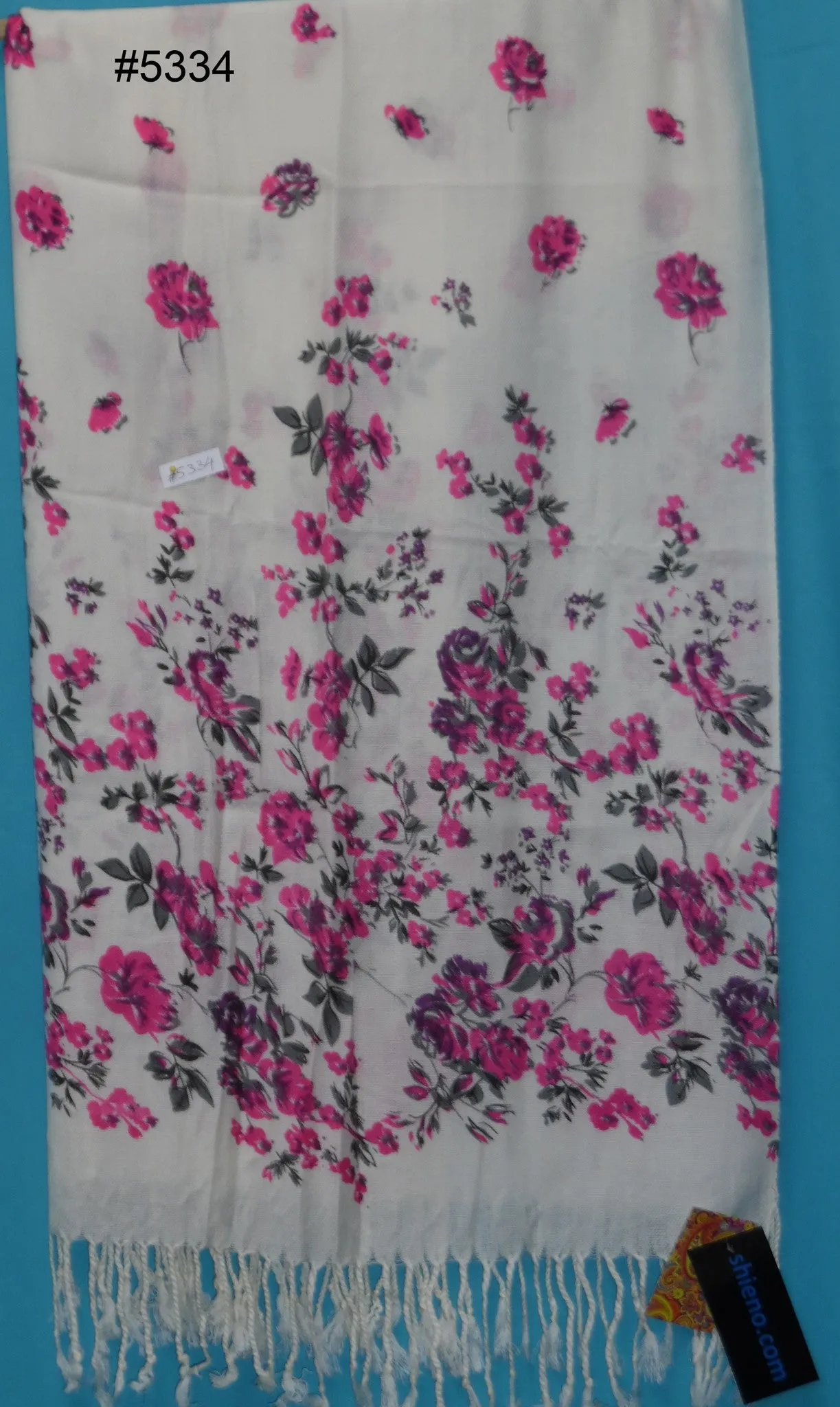 Shawl 5334 Pashmina Angora Kashmiri Winter Shawl Wrap Shieno