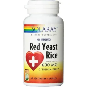 Solaray Red Yeast Rice 600mg 90 Caps