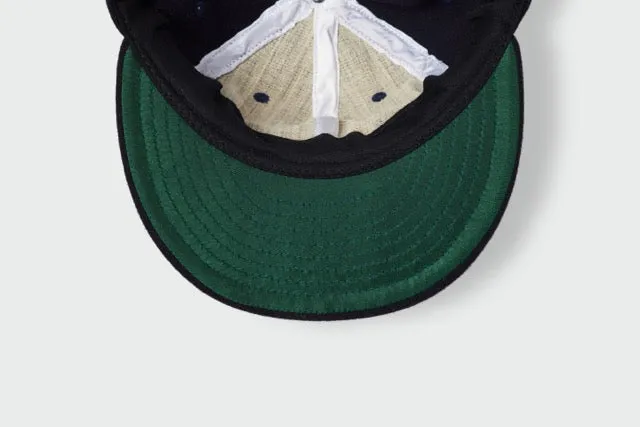 Solid Wool Vintage Flatbill Hat