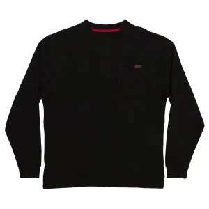Span Crew Neck Midweight Sweatshirt Black