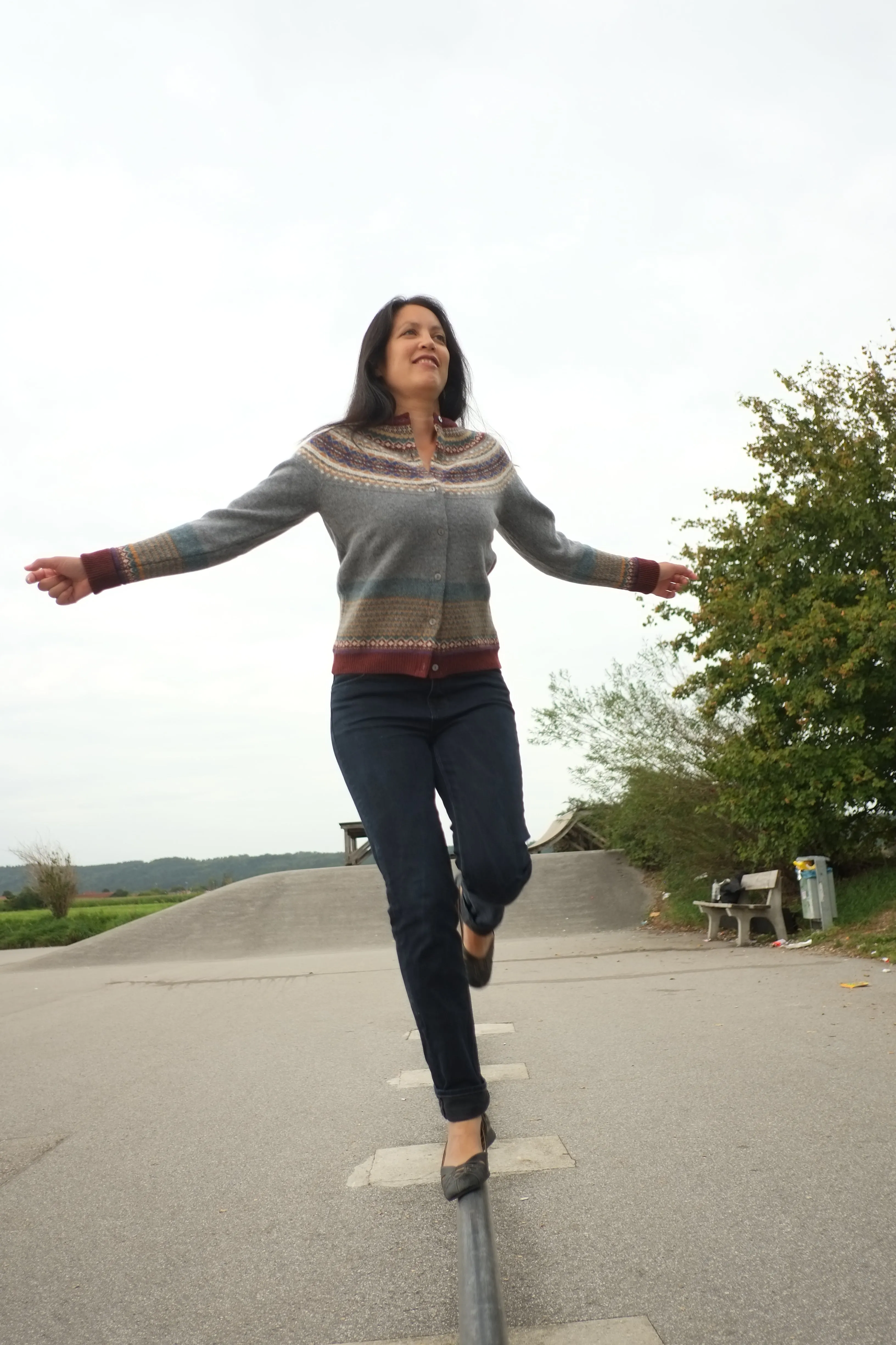 Strickjacke Alpine Cardigan Arctic