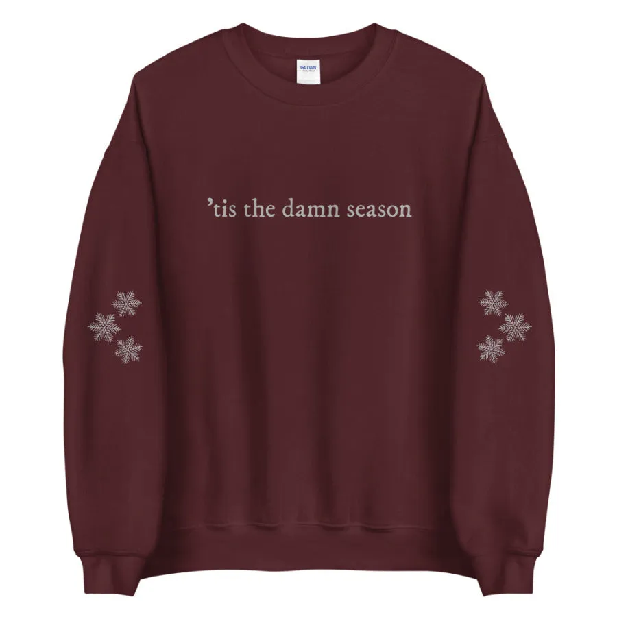 Tis The Damn Season Swiftie Sweater