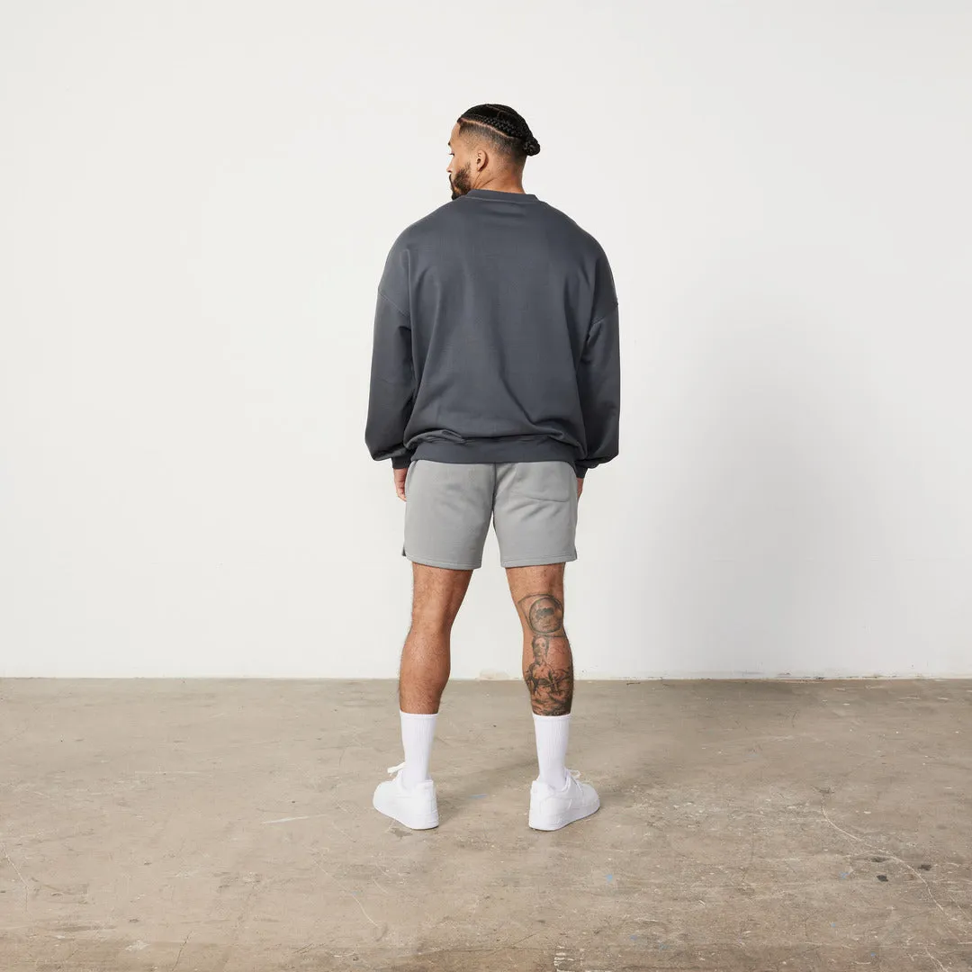 Vanquish Essential Denim Blue Oversized Sweatshirt