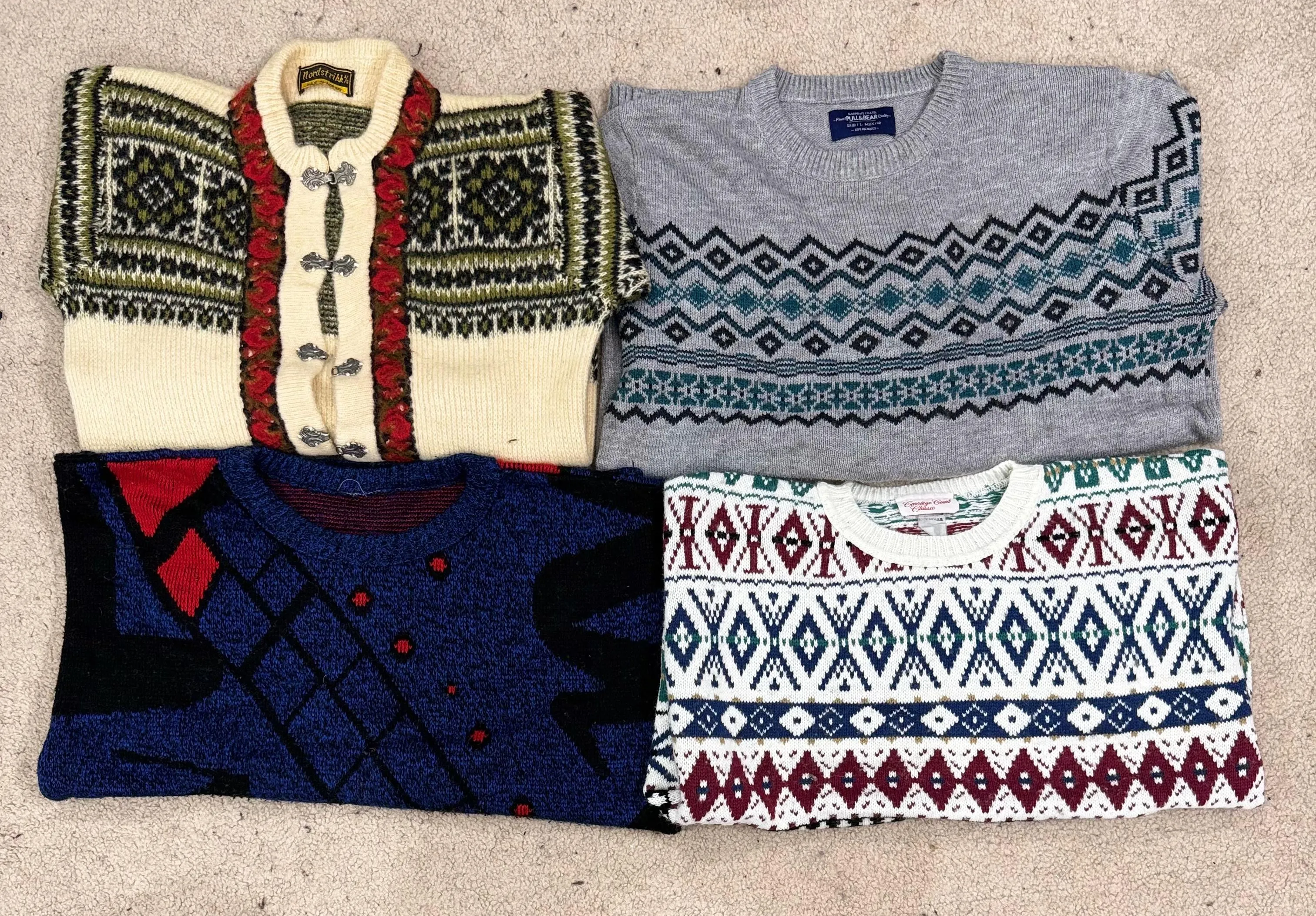 #VV296 Printed Sweaters Mix Brands 20 PCs