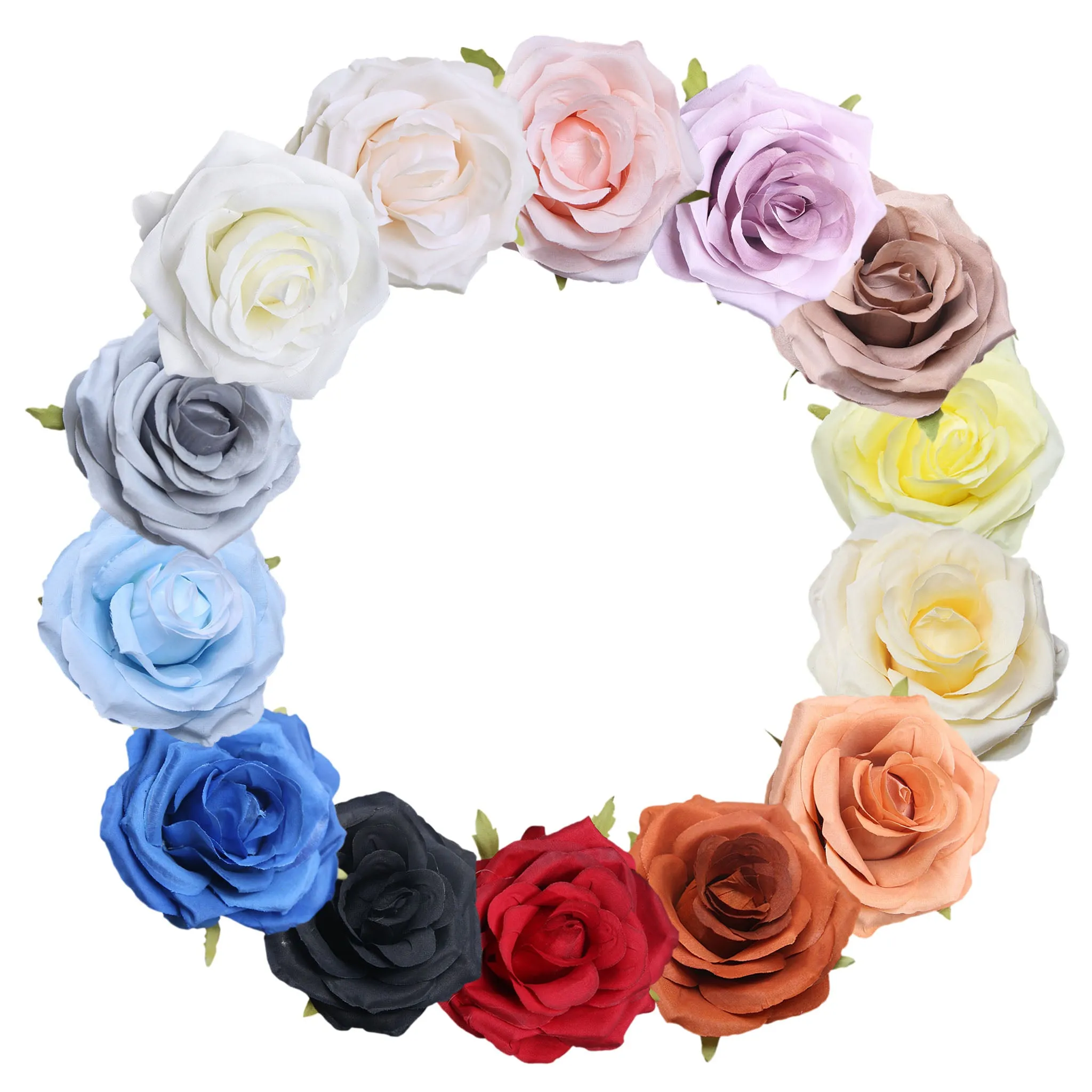 Wholesale Silk Roses 3.5" Bulk Flowers