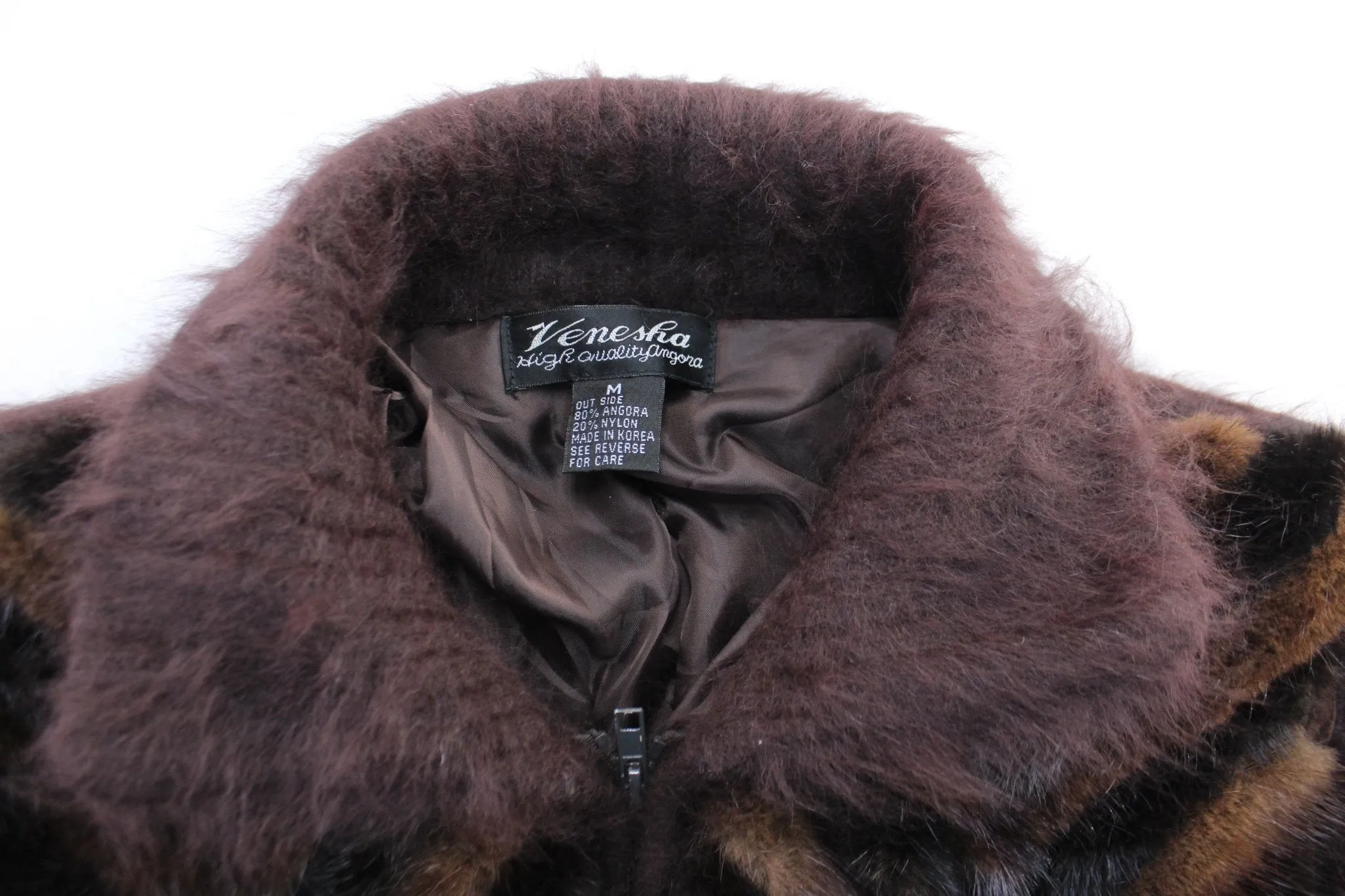 Women's Venesha Angora Zip Up Jacket