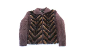Women's Venesha Angora Zip Up Jacket