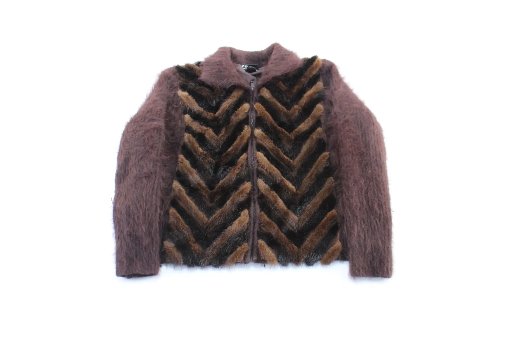 Women's Venesha Angora Zip Up Jacket