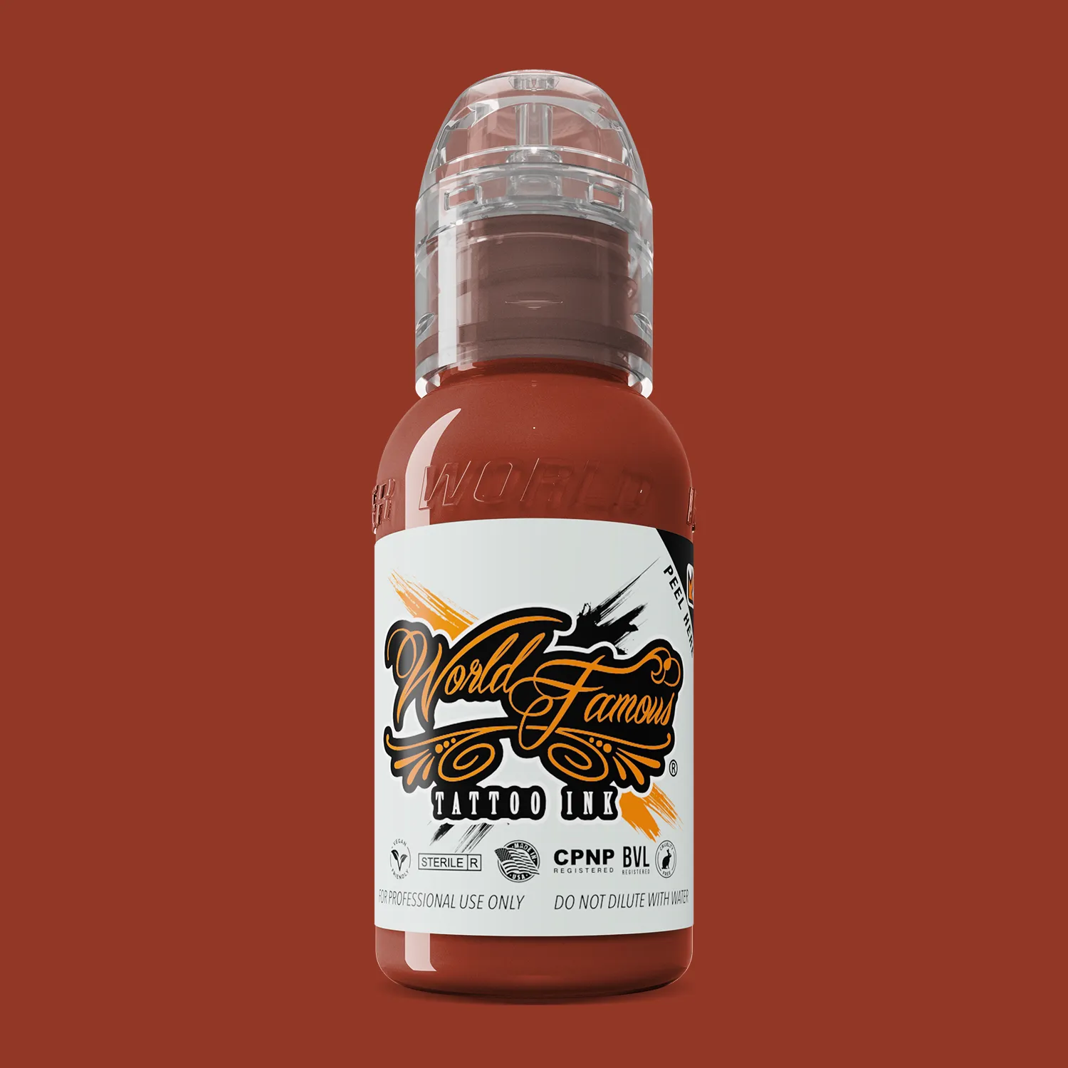 World Famous Skintone Rembrandt Red Ink 1oz