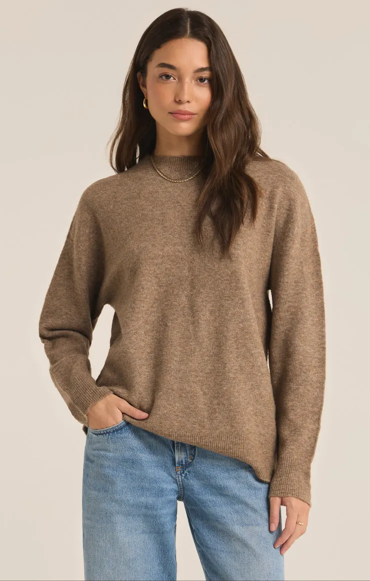 Z-Supply Gia Crew Neck Sweater - CHAI