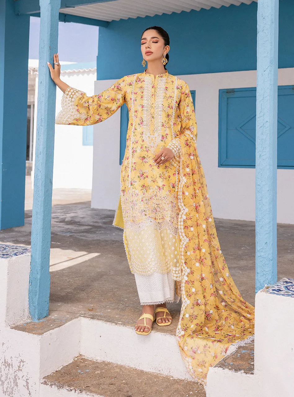 Zainab Chottani Chikankari Luxury Lawn Collection 2024 – Esme - 9B